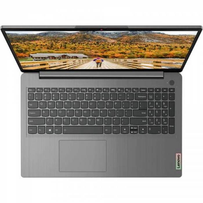 Laptop Lenovo IdeaPad 3 15ALC6, AMD Ryzen5 5500U, 15.6inch, RAM 8GB, SSD 512GB, AMD Radeon Graphics, No OS, Arctic Grey