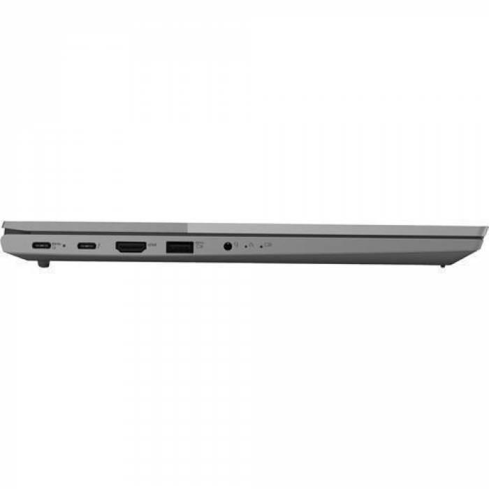 Laptop Lenovo ThinkBook 15 G2 ITL, Intel Core i7-1165G7, 15.6inch, RAM 16GB, SSD 512GB, nVidia GeForce MX450 2GB, No OS, Mineral Gray