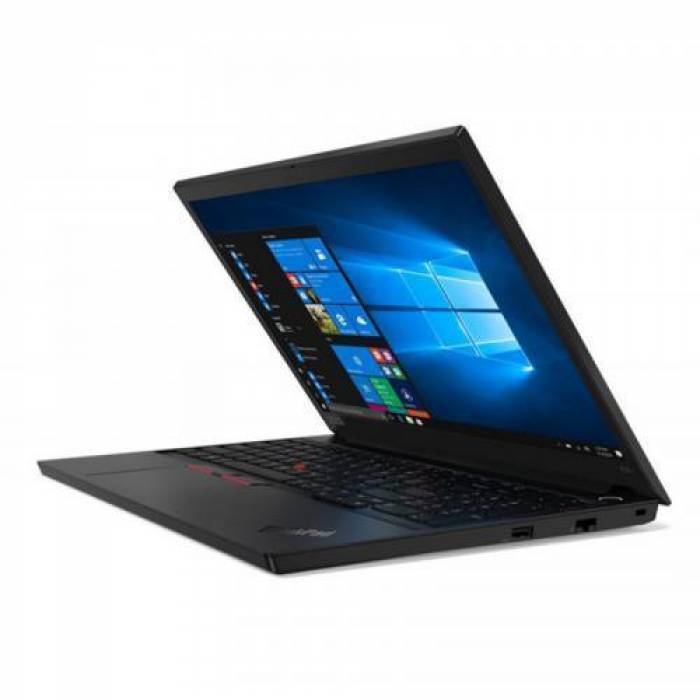 Laptop Lenovo ThinkPad E15 Gen 2, Intel Core i5-1135G7, 15.6inch, RAM 16GB, SSD 512GB, Intel Iris Xe Graphics, No OS, Black + Mouse Microsoft Monza, Glacier