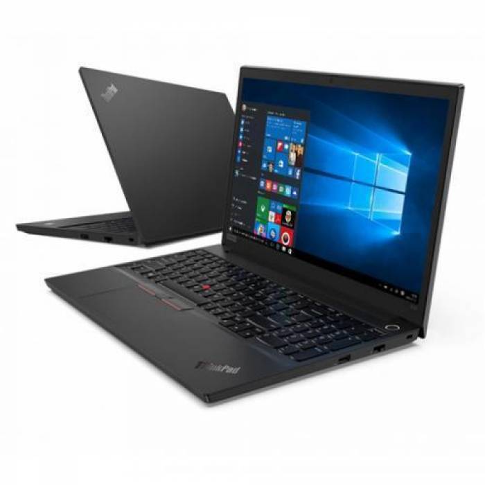 Laptop Lenovo ThinkPad E15 Gen 2, Intel Core i5-1135G7, 15.6inch, RAM 16GB, SSD 512GB, Intel Iris Xe Graphics, No OS, Black + Mouse Microsoft Monza, Glacier