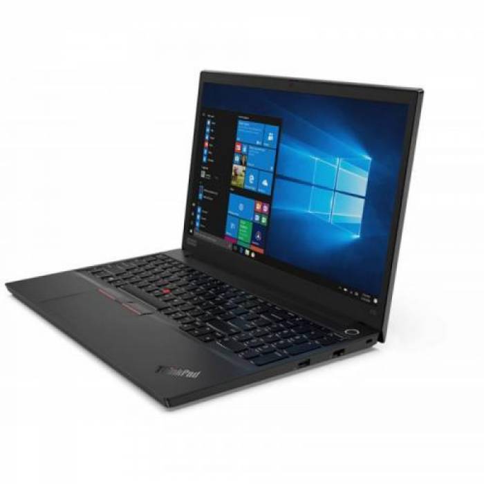 Laptop Lenovo ThinkPad E15 Gen 2, Intel Core i5-1135G7, 15.6inch, RAM 16GB, SSD 512GB, Intel Iris Xe Graphics, No OS, Black + Mouse Microsoft Monza, Glacier