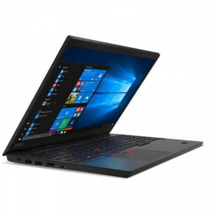 Laptop Lenovo ThinkPad E15 Gen 2, Intel Core i5-1135G7, 15.6inch, RAM 16GB, SSD 512GB, Intel Iris Xe Graphics, No OS, Black + Mouse Microsoft Monza, Glacier