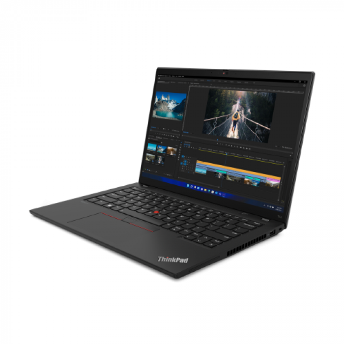 Laptop Lenovo ThinkPad  T14 Gen 3, Intel Core i7-1260P, 14inch, RAM 32GB, SSD 1TB, nVidia GeForce MX550 2GB, Windows 11 Pro, Thunder Black