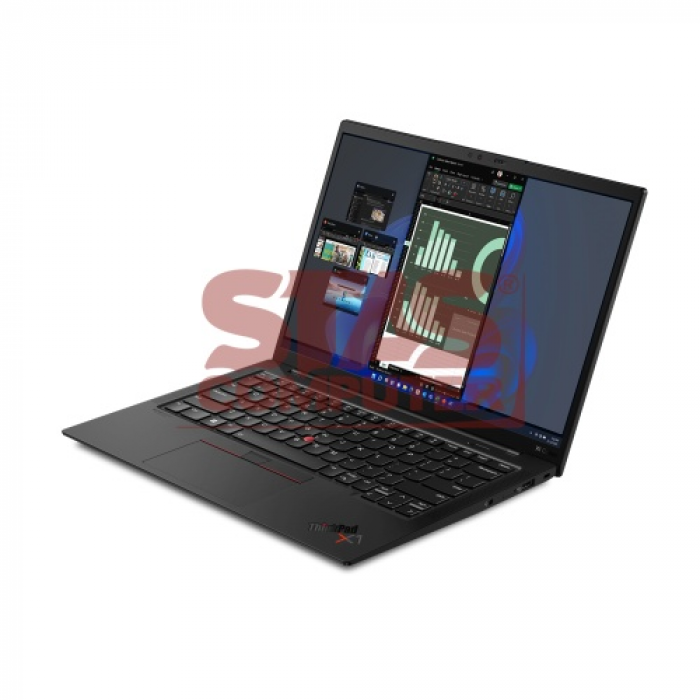 Laptop Lenovo ThinkPad X1 Carbon Gen 10, Intel Core i7-1255U, 14inch, RAM 16GB, SSD 512GB, Intel Iris Xe Graphics, Windows 11 Pro, Deep Black, Paint