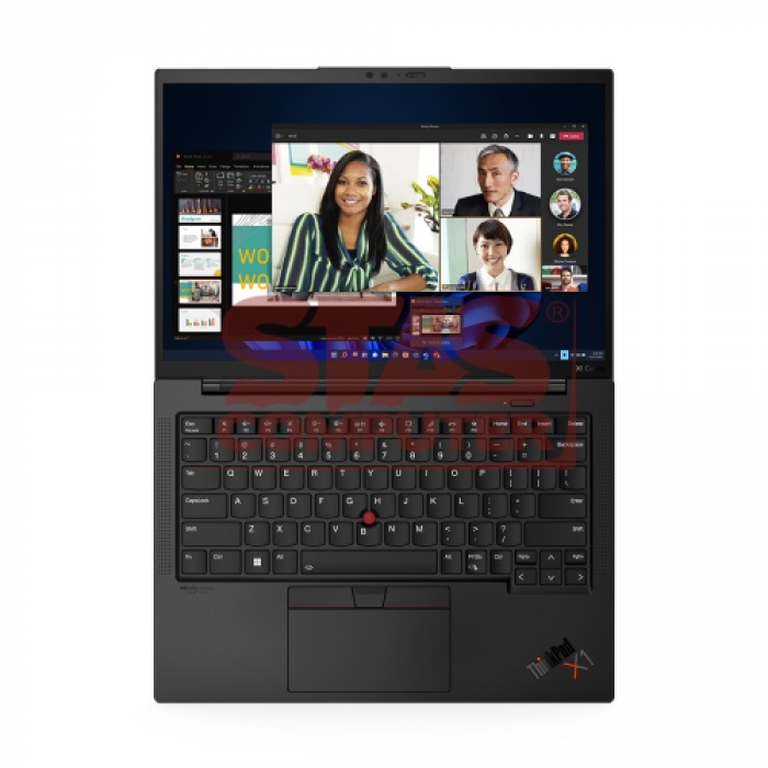 Laptop Lenovo ThinkPad X1 Carbon Gen 10, Intel Core i7-1255U, 14inch, RAM 16GB, SSD 512GB, Intel Iris Xe Graphics, Windows 11 Pro, Deep Black, Paint