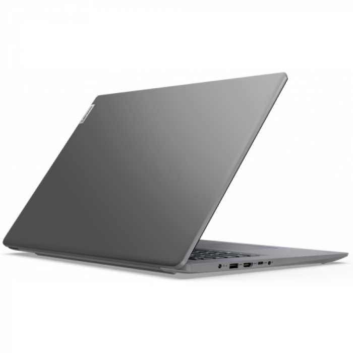 Laptop Lenovo V17 ITL Gen2, Intel Core i7-1165G7, 17.3inch, RAM 8GB, SSD 512GB, nVidia GeForce MX350 2GB, Windows 10 Pro, Iron Grey