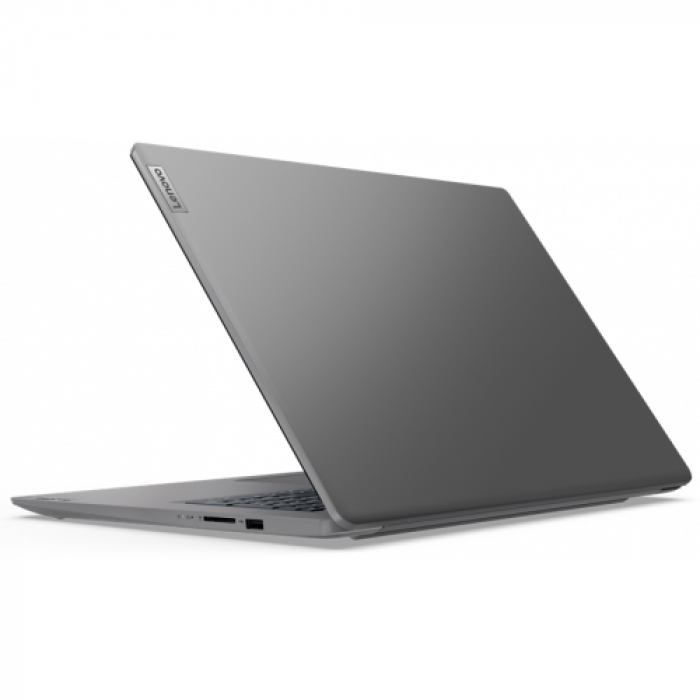 Laptop Lenovo V17 ITL Gen2, Intel Core i7-1165G7, 17.3inch, RAM 8GB, SSD 512GB, nVidia GeForce MX350 2GB, Windows 10 Pro, Iron Grey