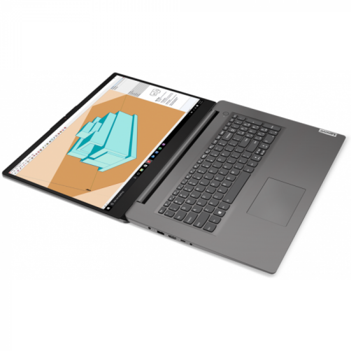 Laptop Lenovo V17 ITL Gen2, Intel Core i7-1165G7, 17.3inch, RAM 8GB, SSD 512GB, nVidia GeForce MX350 2GB, Windows 10 Pro, Iron Grey