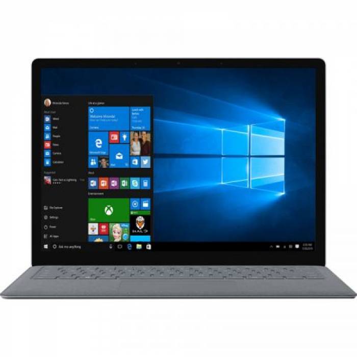 Laptop Microsoft Surface 2 LQL-00012, Intel Core i5-8250U, 13.5inch Touch, RAM 8GB, SSD 128GB, Intel UHD Graphics 620, Windows 10, Platinum