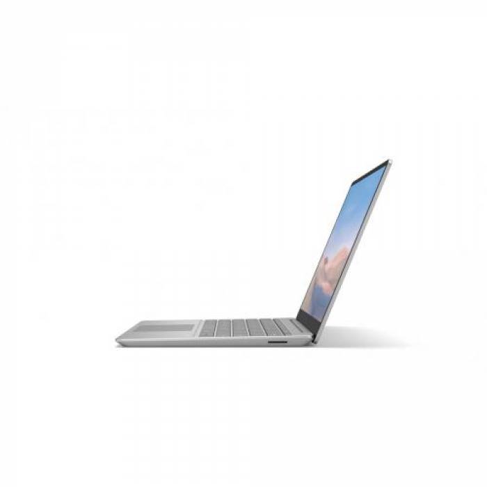 Laptop Microsoft Surface Laptop GO, Intel Core i5-1035G1, 12.4inch Touch, RAM 4GB, eMMC 64GB, Intel UHD Graphics, Windows 10 S, Gray