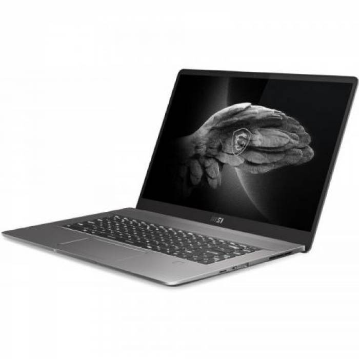 Laptop MSI Creator Z16 A11UET, Intel Core i7-11800H, 16inch Touch, RAM 32GB, SSD 1TB, nVidia GeForce RTX 3060 6GB, Windows 10 Pro, Lunar Grey