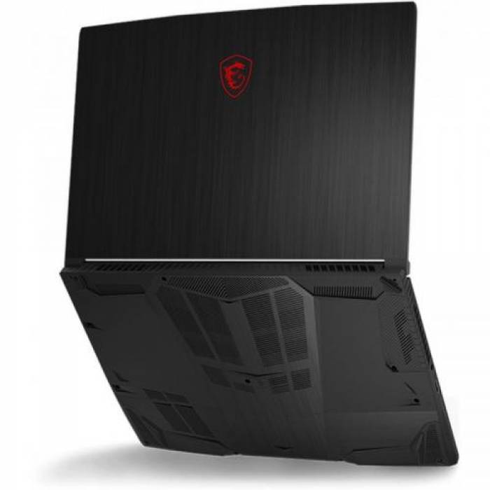 Laptop MSI GF63 Thin 11UD, Intel Core i5-11400H , 15.6inch, RAM 8GB, SSD 512GB, nVidia GeForce RTX 3050 Ti 4GB, No OS, Black