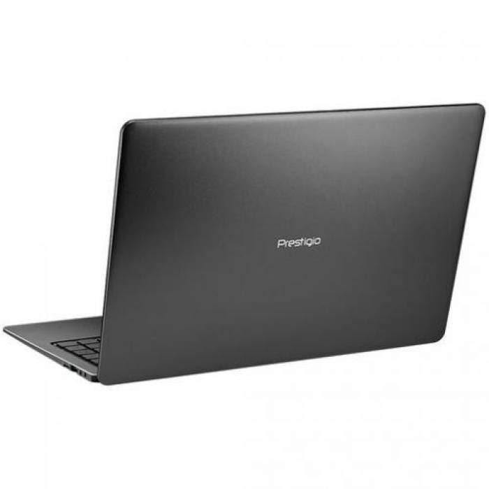 Laptop Prestigio SmartBook 141S, Intel Celeron N3350, 14.1inch, RAM 3GB, eMMC 32GB, Intel HD Graphics 500, Windows 10, Dark Grey