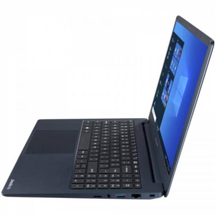 Laptop Toshiba Dynabook Satellite Pro C50-J-113, Intel Core i3-1115G4, 15.6inch, RAM 8GB, SSD 256GB, Intel UHD Graphics, No OS, Dark Blue