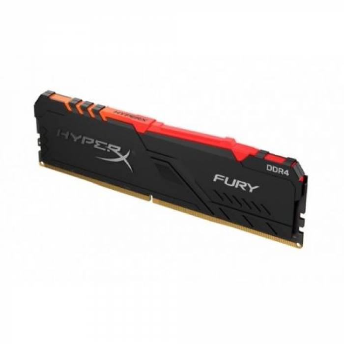 Memorie Kingston Fury Beast RGB 16GB, DDR4-3200MHz, CL16