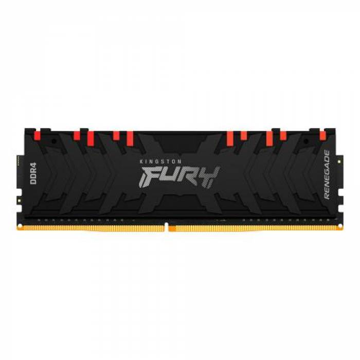 Memorie Kingston FURY Renegade RGB 16GB, DDR4-3200Mhz, CL16