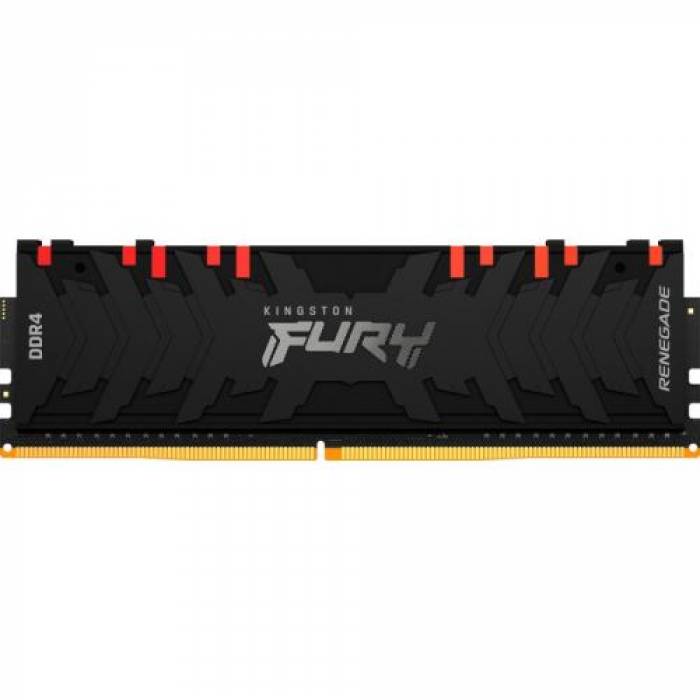 Memorie Kingston FURY Renegade RGB 8GB, DDR4-3000Mhz, CL15