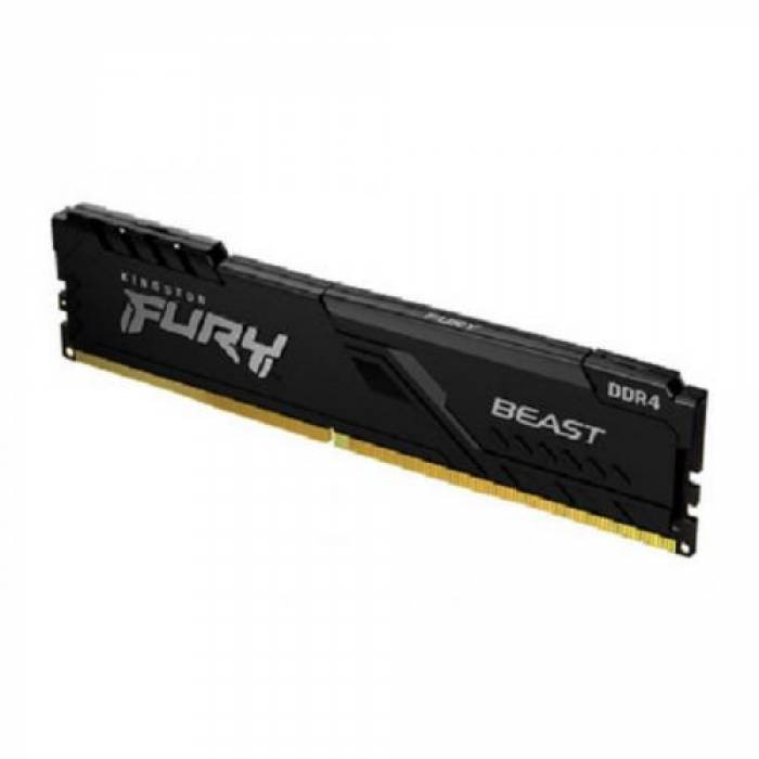 Memorie Kingston HyperX FURY Beast 8GB, DDR4-2666MHz, CL16