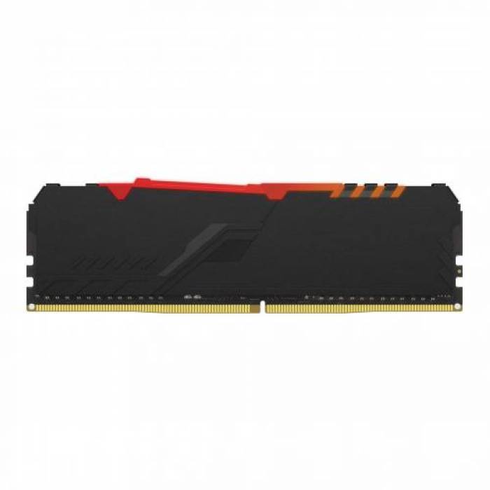 Memorie Kingston HyperX FURY RGB, 16GB, DDR4-3200MHz, CL16