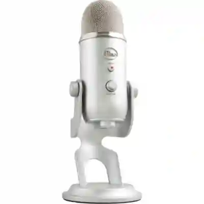 Microfon Logitech Yeti, USB, Silver