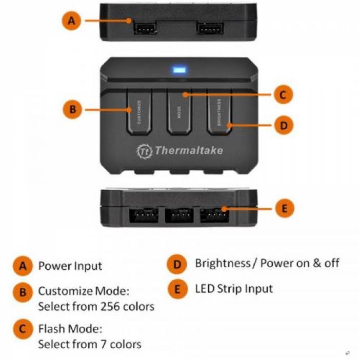 Modding Thermaltake Lumi Color 256C RGB