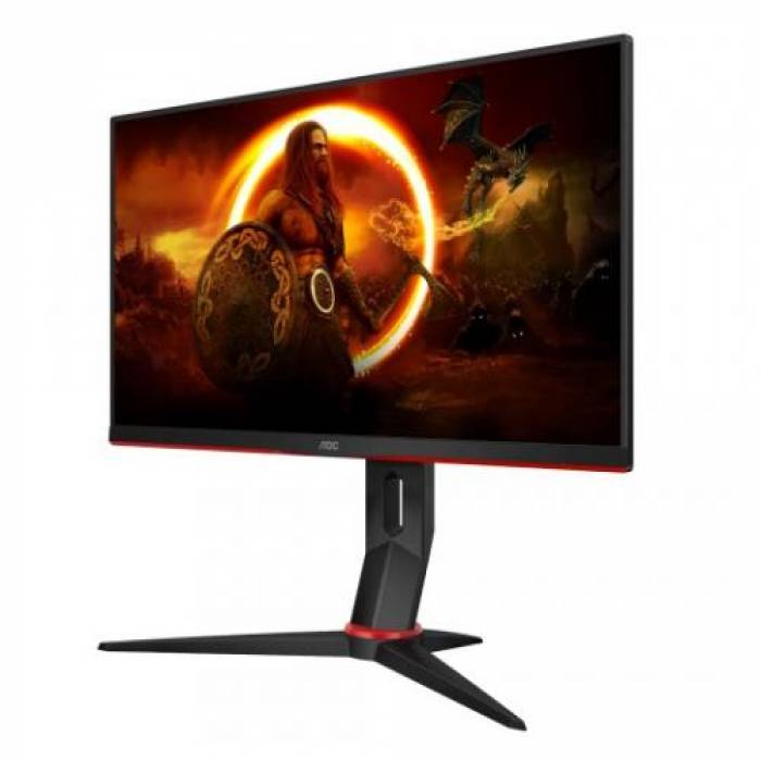 Monitor LED AOC 24G2SPU/BK, 23.8inch, 1920x1080, 1ms, Black