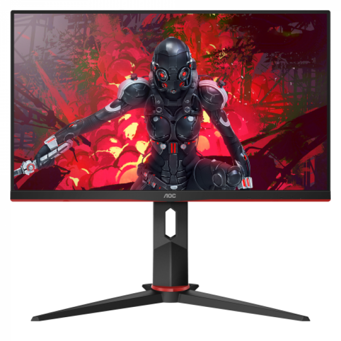 Monitor LED AOC 24G2U, 23.8inch, 1920x1080, 1ms, Black