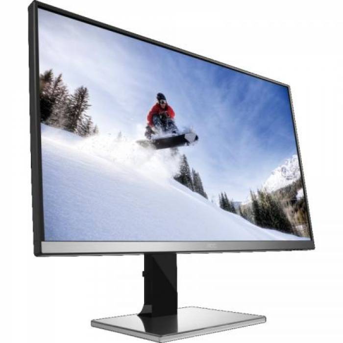 Monitor LED AOC Q2577PWQ, 25inch, 2560x1440, 5ms, Black-Silver