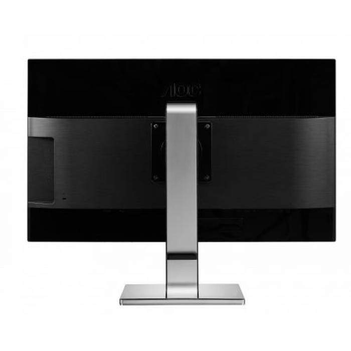 Monitor LED AOC U2777PQU, 27inch, 3840x2160, 4ms, Black