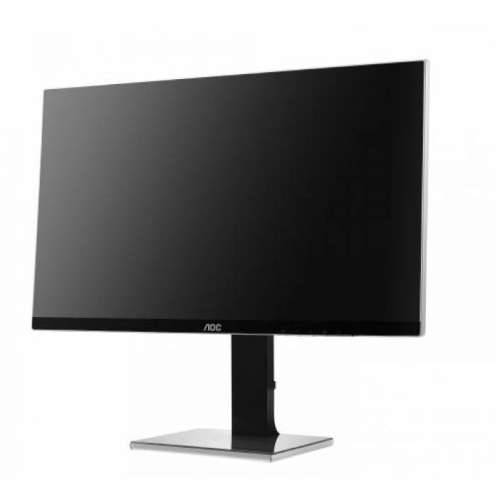 Monitor LED AOC U2777PQU, 27inch, 3840x2160, 4ms, Black