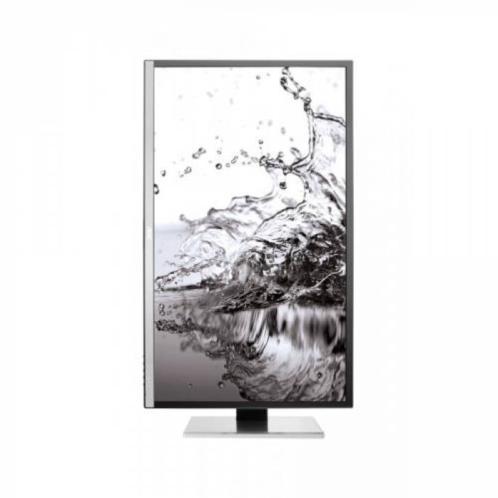 Monitor LED AOC U3277PWQU, 31.5inch, 3840x2160, 4ms, Black-Silver