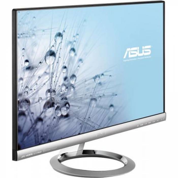 Monitor LED ASUS Designo MX239H, 23inch, 1920x1080, 5ms GTG, Silver-Black