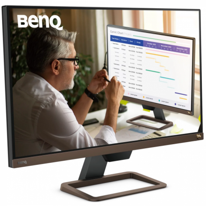 Monitor LED BENQ EW2780U, 27inch, 3840x2160, 5ms GTG, Brown-Black