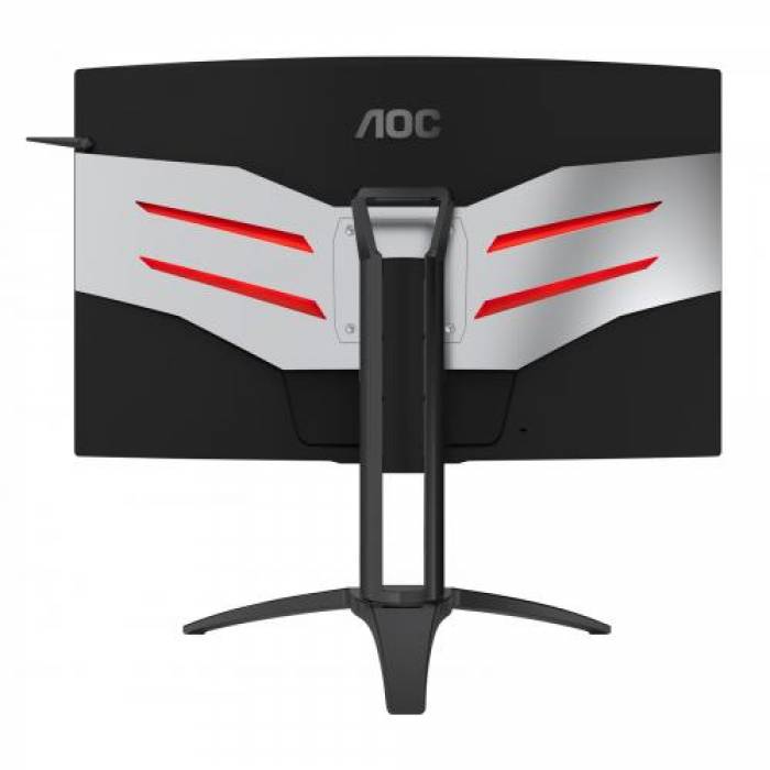 Monitor LED Curbat AOC AGON AG322QC4, 31.5inch, 2560x1440, 4ms, Black-Silver