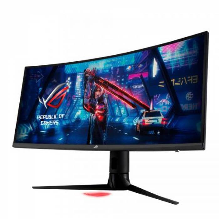 Monitor LED Curbat Asus ROG Strix XG349C, 34.14inch, 3440x1440, 1ms GTG, Black