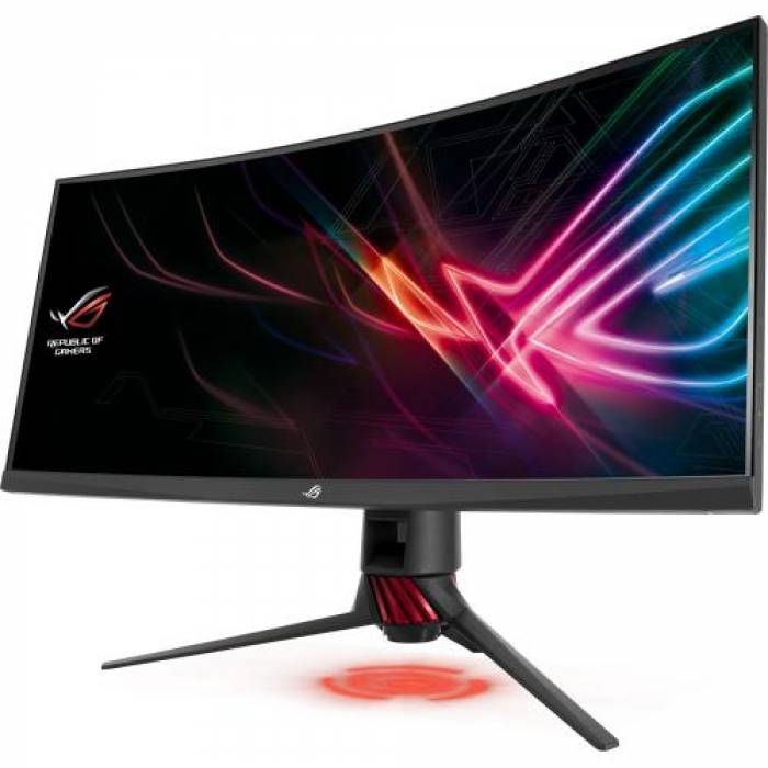 Monitor LED Curbat ASUS ROG Strix XG35VQ, 35inch, 3440x1440, 1ms, Black