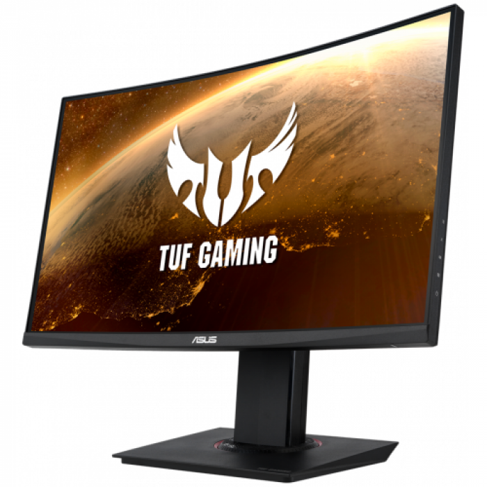 Monitor LED Curbat Asus TUF Gaming VG24VQR, 23.6inch, 1920x1080, 1ms, Black