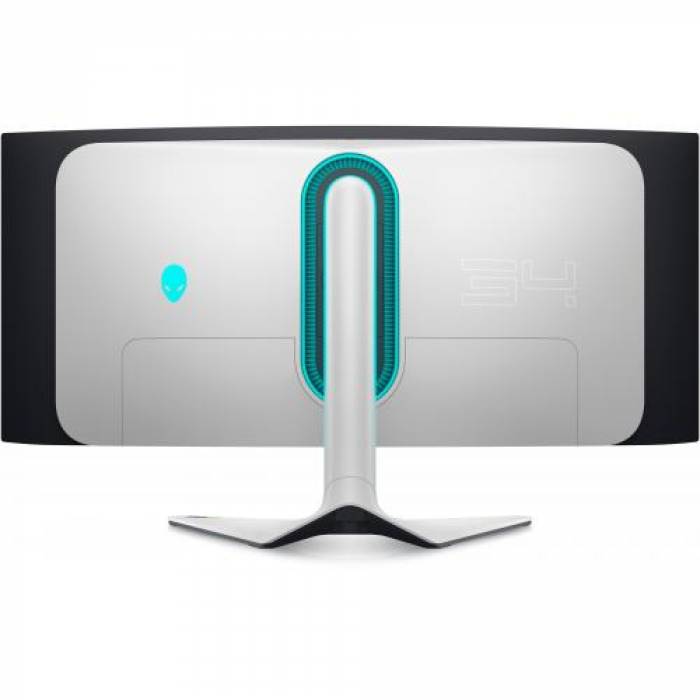 Monitor LED Curbat Dell Alienware AW3423DW, 34inch, 3440x1440, 0.1ms GTG, Black-White