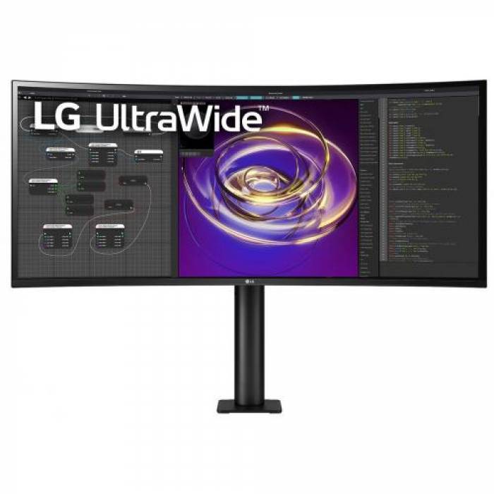 Monitor LED Curbat LG 34WP88C, 34inch, 3440x1440, 5ms GtG, Black