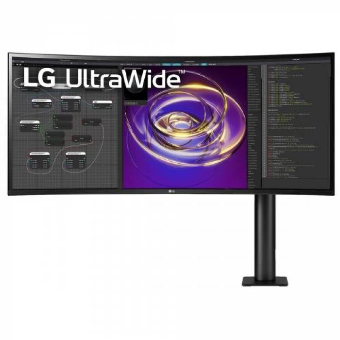 Monitor LED Curbat LG 34WP88C, 34inch, 3440x1440, 5ms GtG, Black