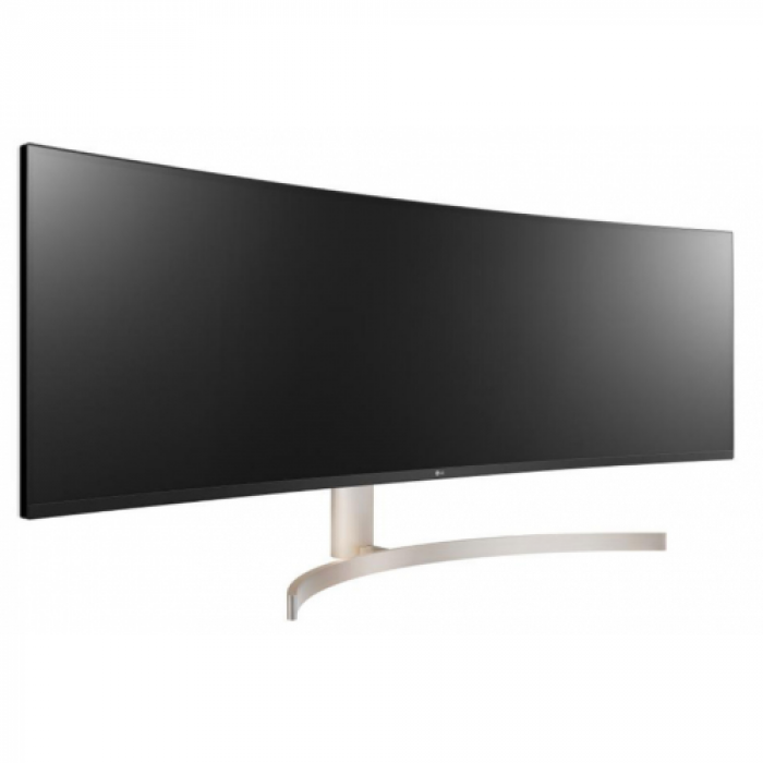 Monitor LED Curbat LG 49WL95C-WE, 49inch, 5120x1440, 5ms GTG, Black-White