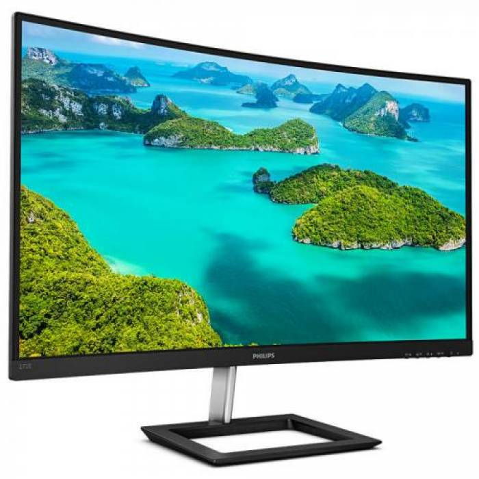 Monitor LED Curbat Philips 272E1CA, 27inch, 1920x1080, 4ms GTG, Black