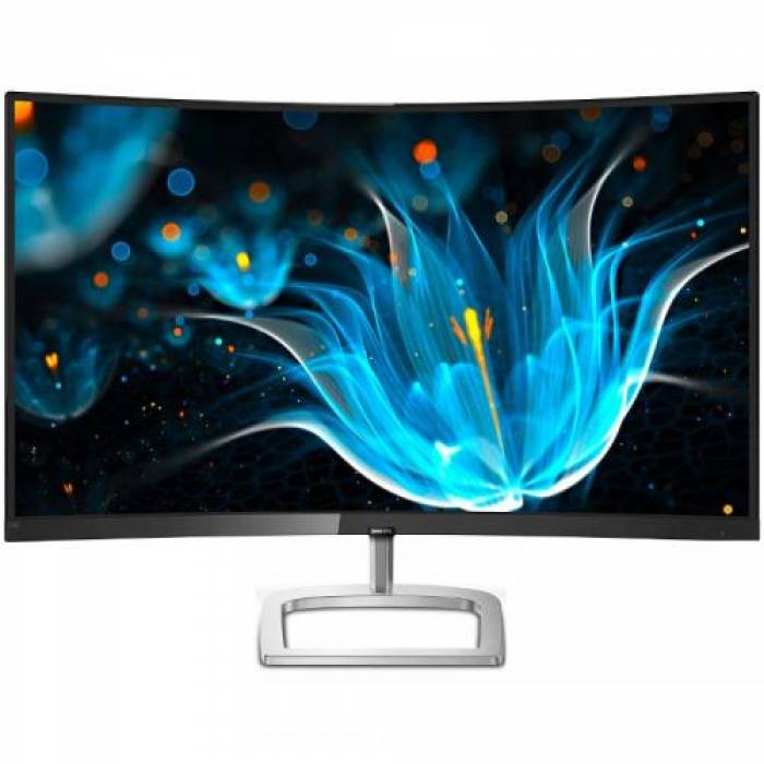 Monitor LED Curbat Philips 278E9QJAB, 27inch, 1920x1080, 4ms GTG, Silver-Black