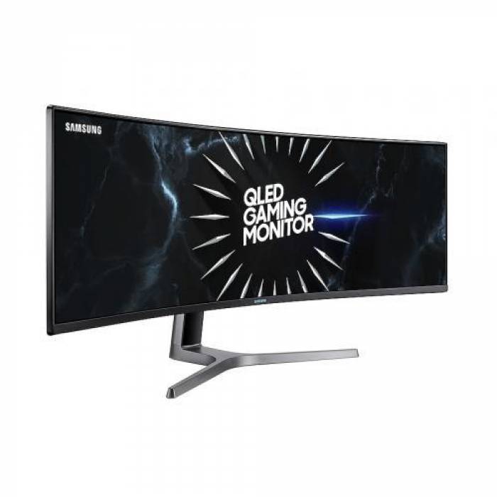 Monitor LED Curbat Samsung (2021) LC49RG90SSRXEN, 49inch, 5120x1440, 4ms GTG, Dark Blue Gray