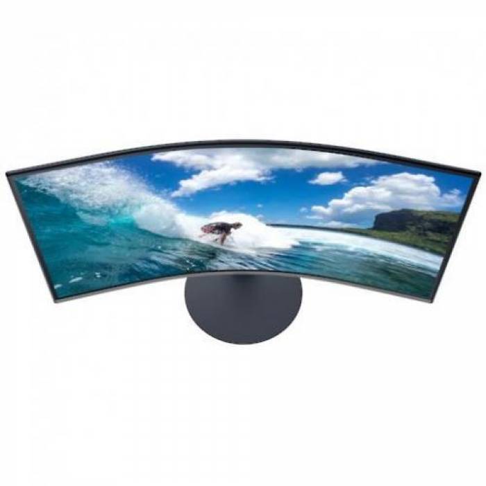 Monitor LED Curbat Samsung C27T550FDU, 27inch, 1920x1080, 4ms GTG, Black