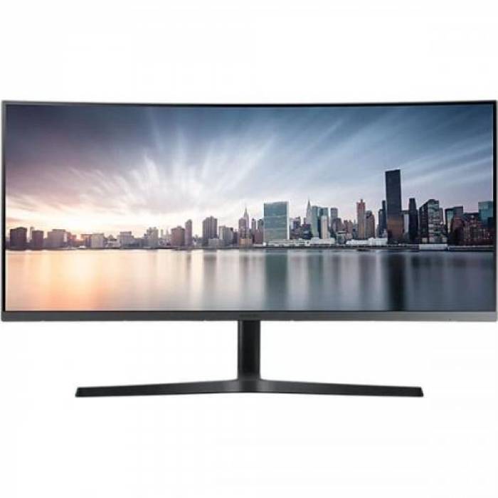 Monitor LED Curbat Samsung C34H890WGR, 34inch, 3440x1440, 4ms, Dark Silver