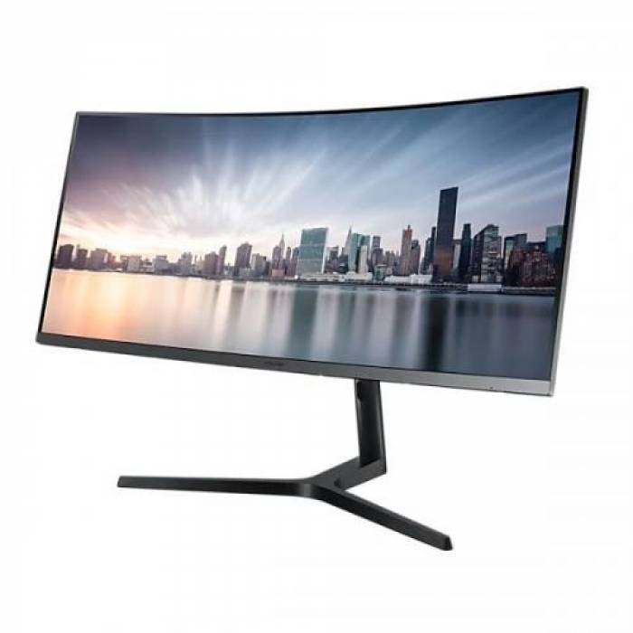 Monitor LED Curbat Samsung C34H890WGR, 34inch, 3440x1440, 4ms, Dark Silver