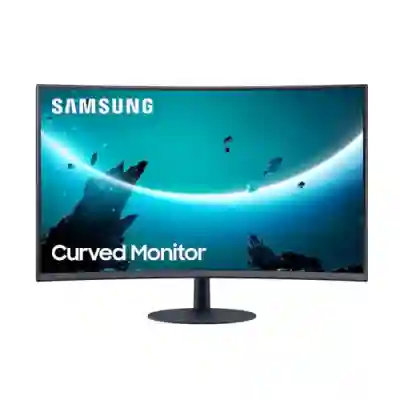 Monitor LED Curbat Samsung LC32T550FDRXEN, 31.5inch, 1920x1080, 4ms GTG, Dark Blue Grey