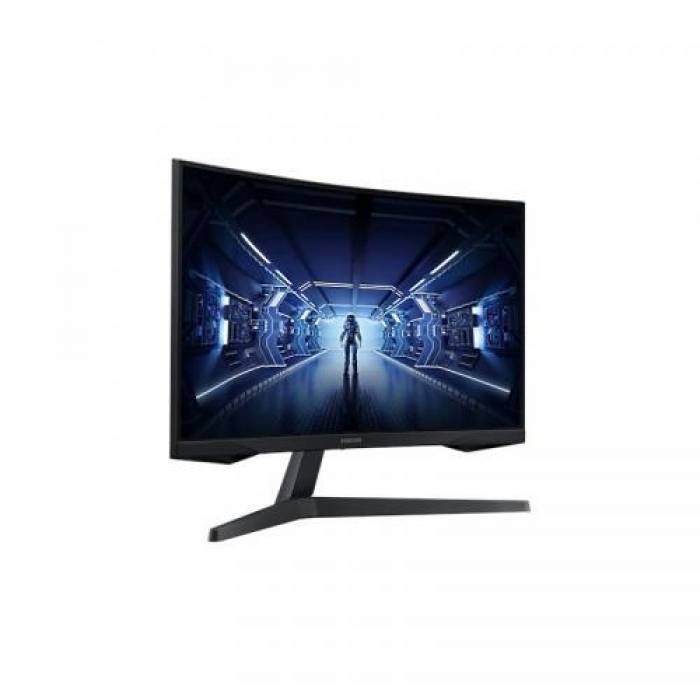 Monitor LED Curbat Samsung Odyssey G5 (2021) LC27G55TQWRXEN, 27inch, 2560x1440, 1ms, Black