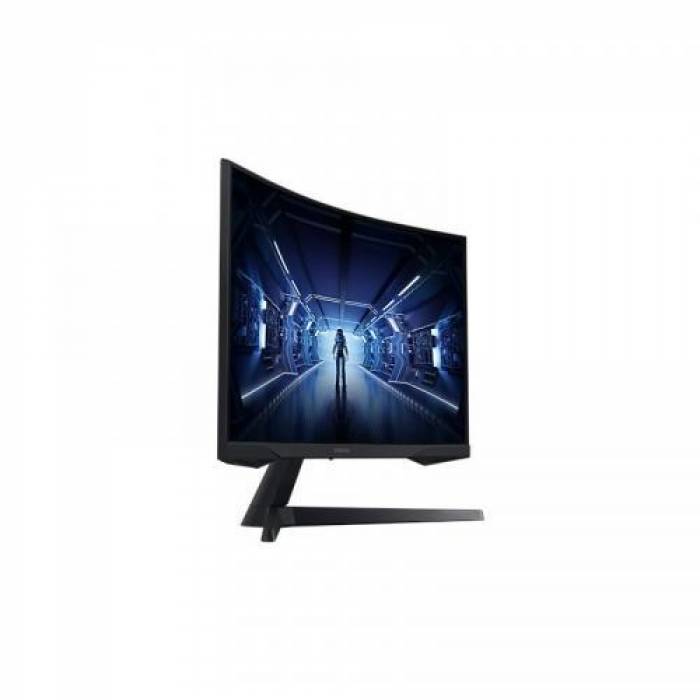 Monitor LED Curbat Samsung Odyssey G5 (2021) LC27G55TQWRXEN, 27inch, 2560x1440, 1ms, Black